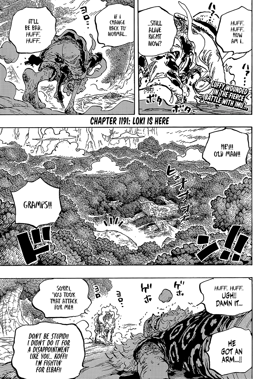 One Piece - Chapter 1191 - Page 1